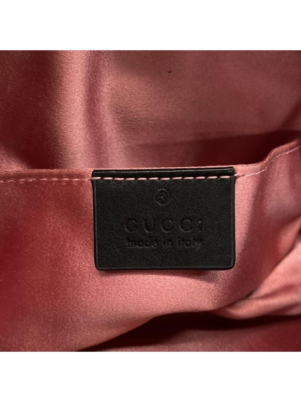 Gucci Waist Pouch GG Marmont Black Leather - Picture 8 of 15